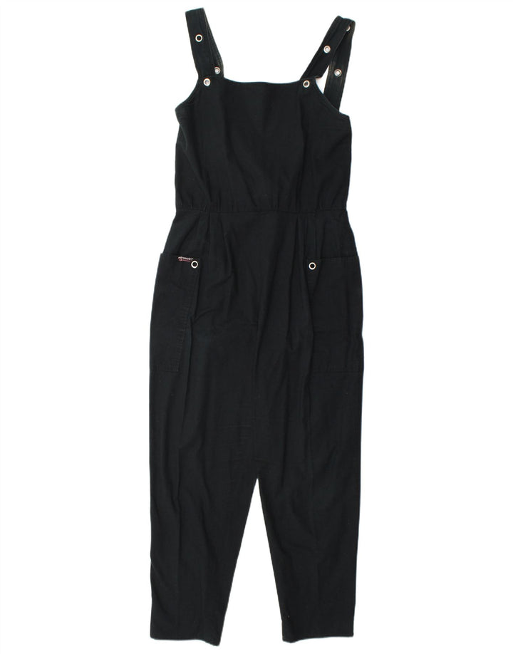 Spodnie ogrodniczki damskie VINTAGE małe W26 L23 czarne