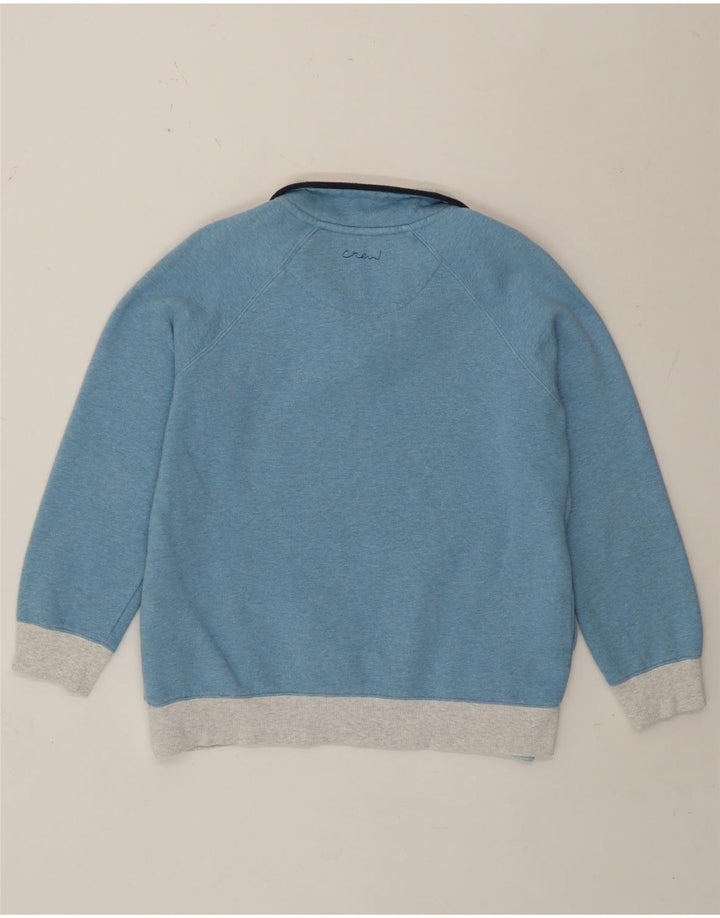 Damska bluza Crew Clothing Sweter UK 12, średni niebieski, blok kolorów