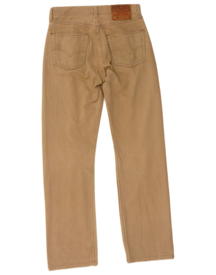 Męskie jeansy Levi's 501 Straight W28 L30 Beżowe