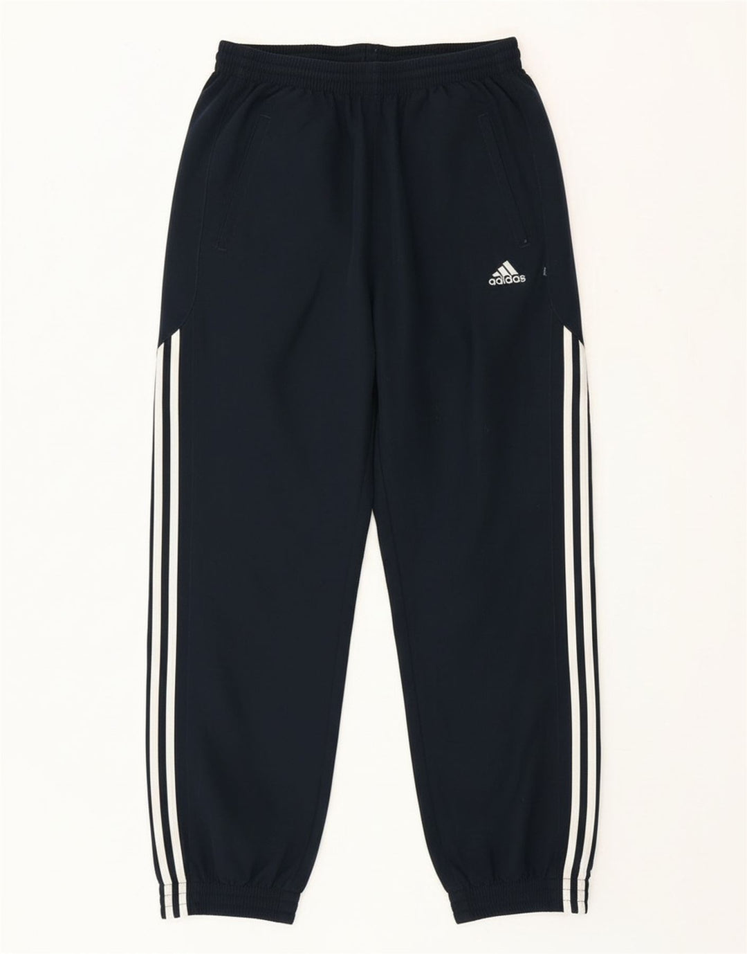 Damskie spodnie dresowe Adidas Joggers UK 12 Średni granatowy poliester