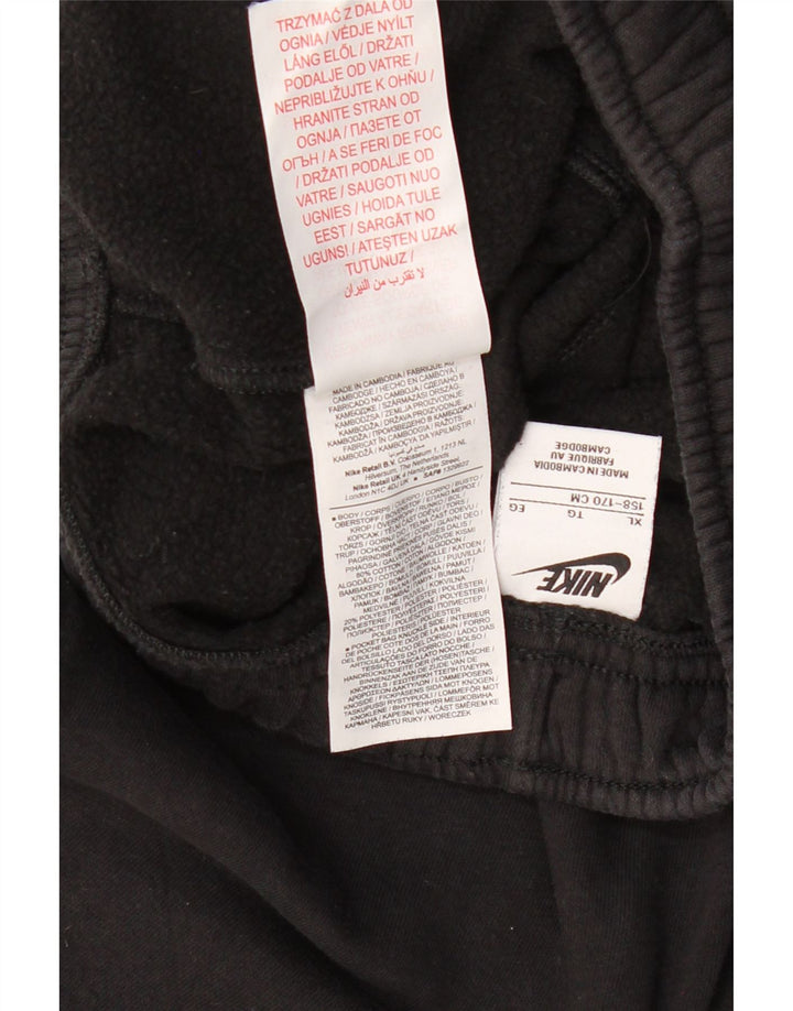 Chłopięce spodnie dresowe NIKE Graphic Cargo Joggers 13-14 lat XL, czarne