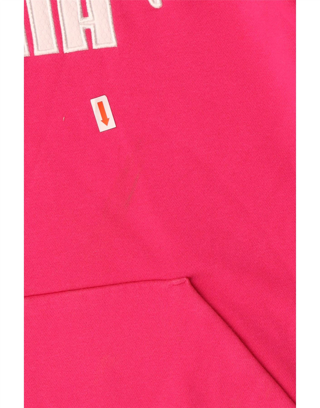 Damski sweter z kapturem i grafiką PUMA UK 10, mały, różowy, bawełniany