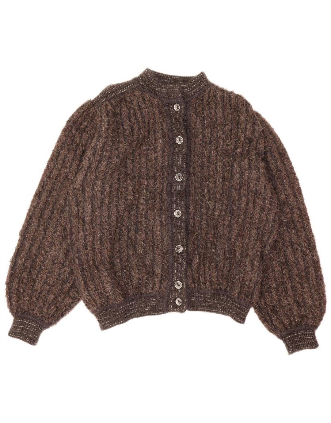 Sweter damski Mariedda IT 46 w duże brązowe paski