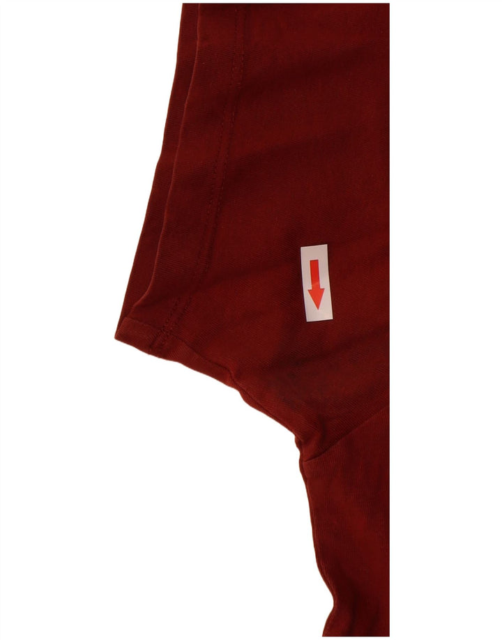 Męski T-shirt z grafiką Levi's, duży, czerwony, bawełniany