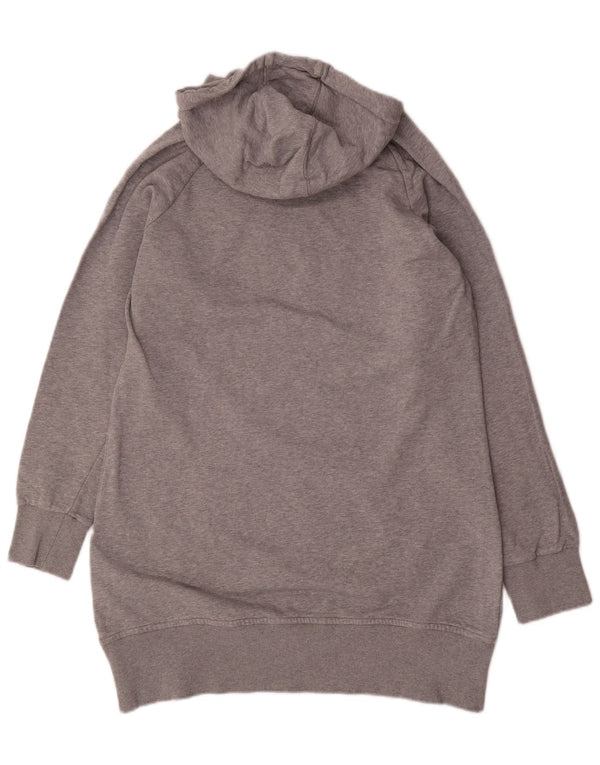 CONVERSE Damska bluza z kapturem All Star Longline Graphic UK 18 XL, szara