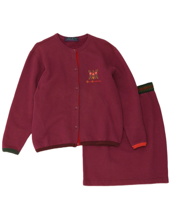 Dwuczęściowy zestaw damskich spódnic Best Company UK 14 Medium W24 Fioletowy