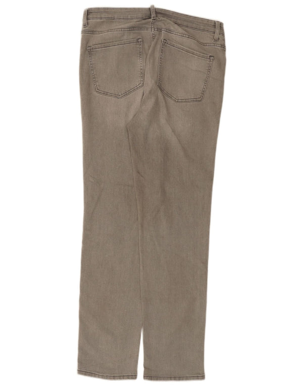Marks & Spencer Damskie The Sienna Straight Jeans UK 14 Large W34 L31 Szary