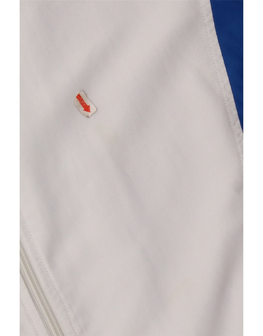 Męska kurtka dresowa ASICS, poliester w kolorze średniej bieli