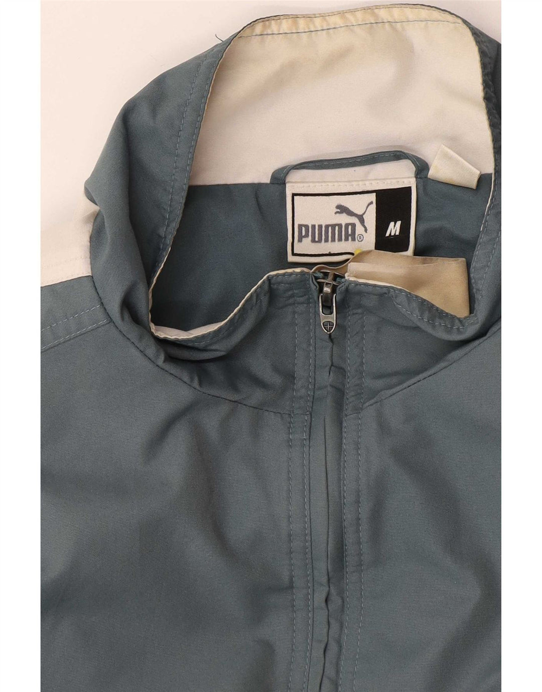 Męska kurtka Anorak Puma o luźnym kroju UK 38 w kolorze średnioniebieskim