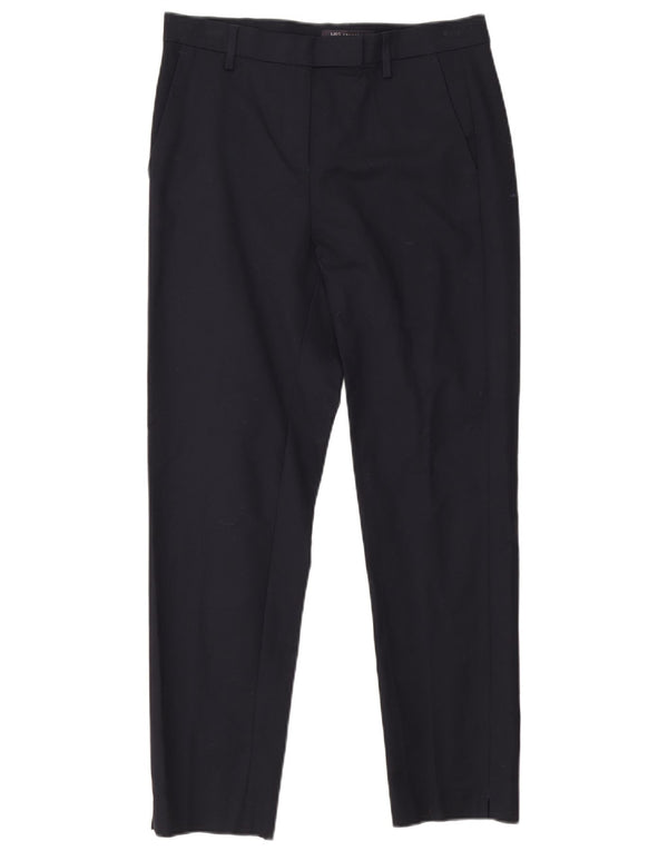 Spodnie damskie Marks & Spencer Slim Casual UK 12 Medium W30 L26 Granatowe