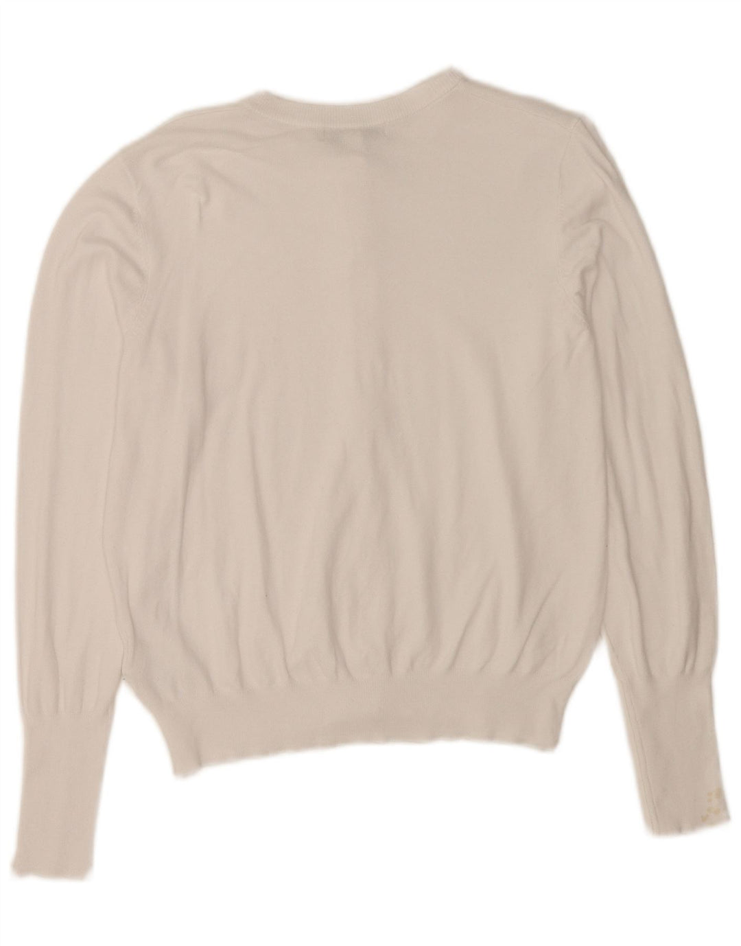 Sweter damski Marks & Spencer UK 14, średni, biały, wiskoza