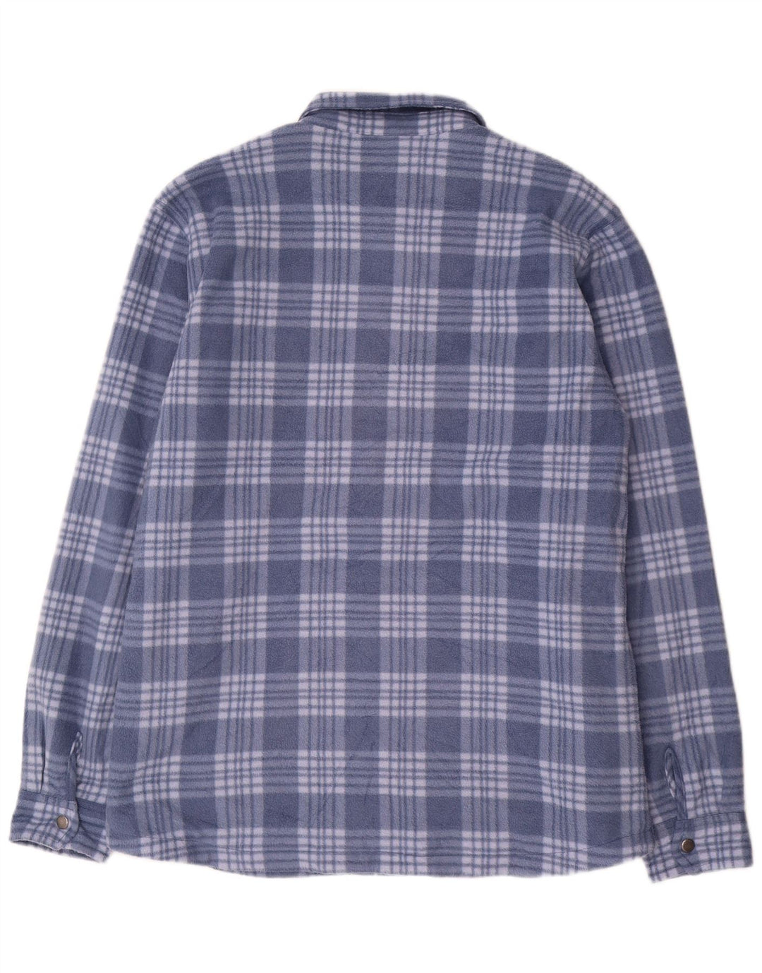 Męska koszula polarowa Volcom Lumberjack XL z poliestru w niebieską kratkę