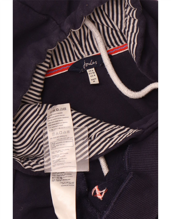 Damski sweter oversize JOULES UK 8, mały, granatowy, bawełniany