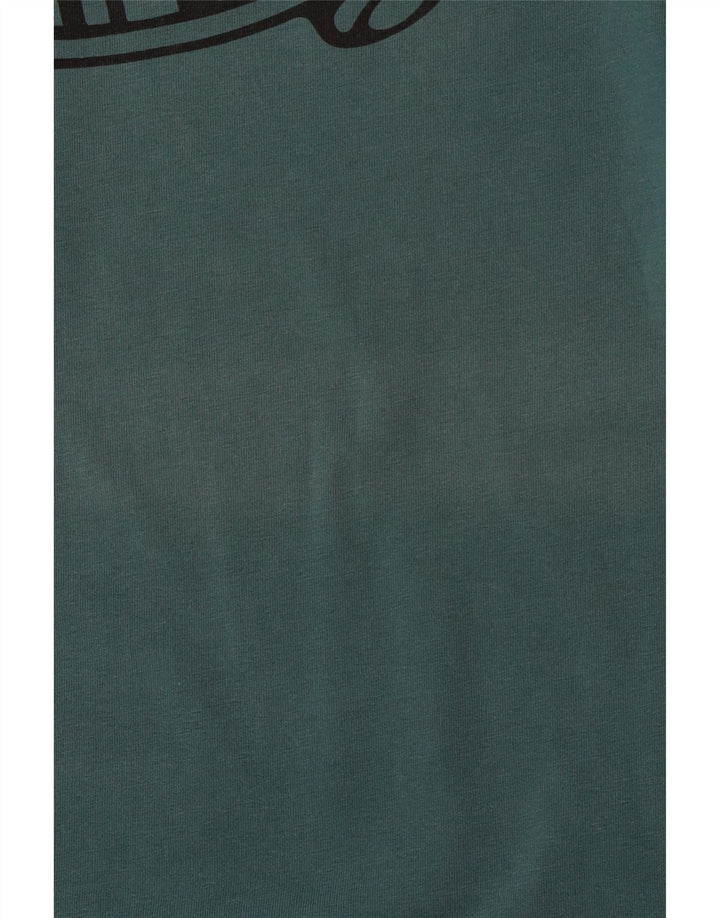 Męski T-shirt z grafiką VANS o dopasowanym kroju, XS, zielony, bawełniany