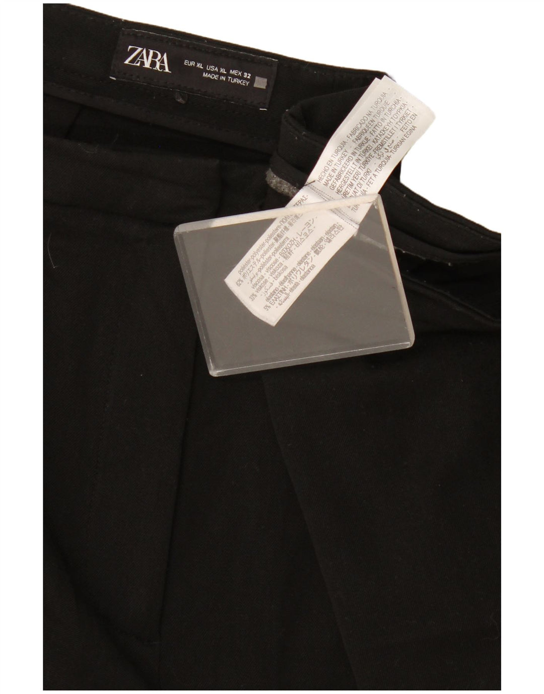 Spodnie damskie Zara Bootcut XL W32 L33 Czarny poliester