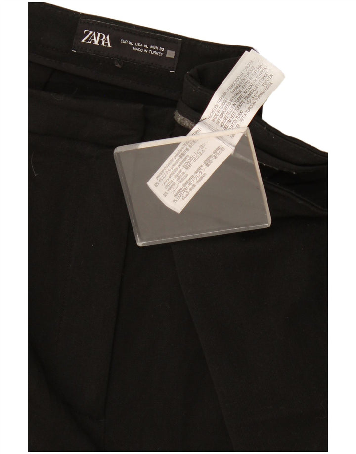 Spodnie damskie Zara Bootcut XL W32 L33 Czarny poliester