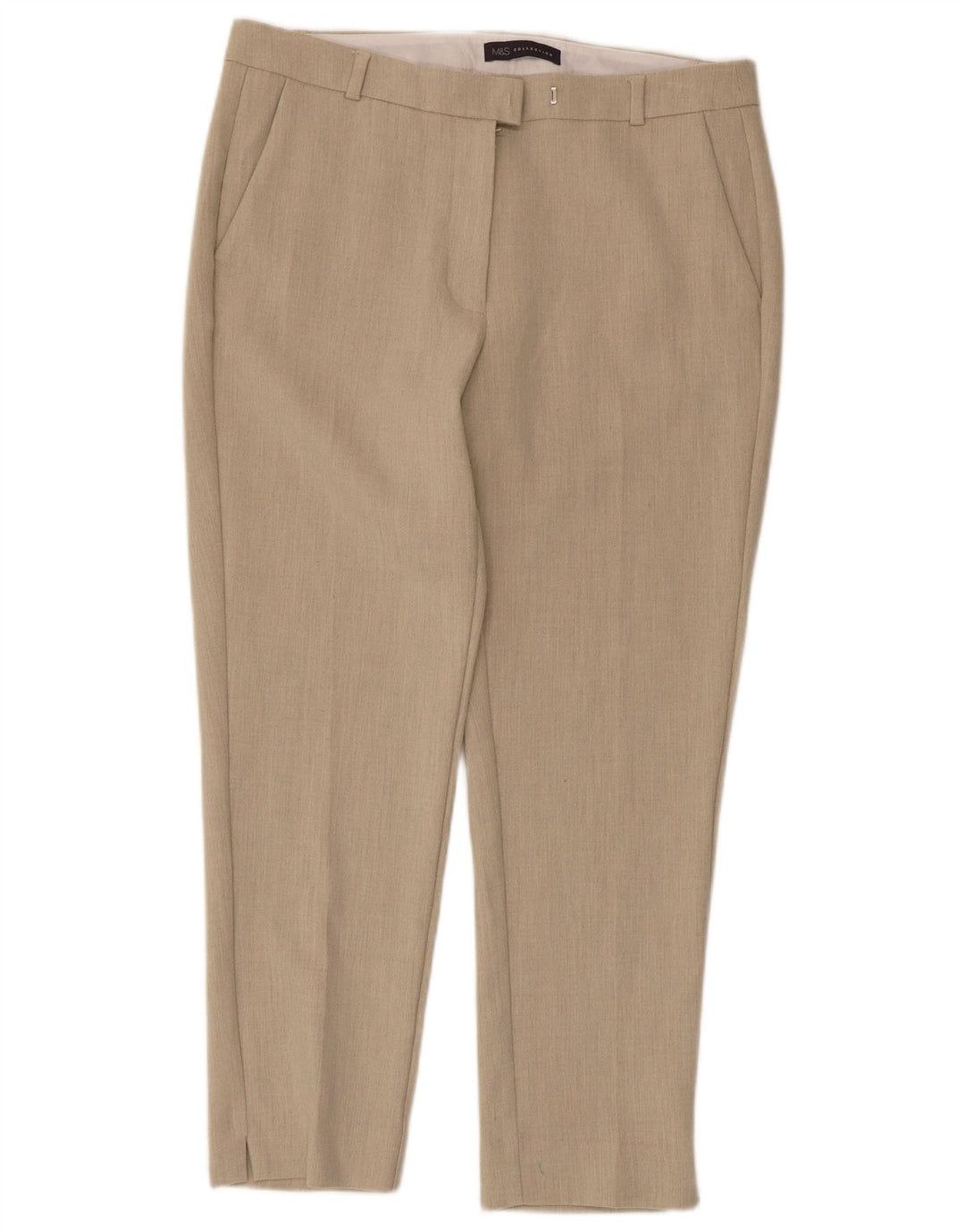 Spodnie damskie Marks & Spencer UK 12 Medium W32 L25 Beżowe