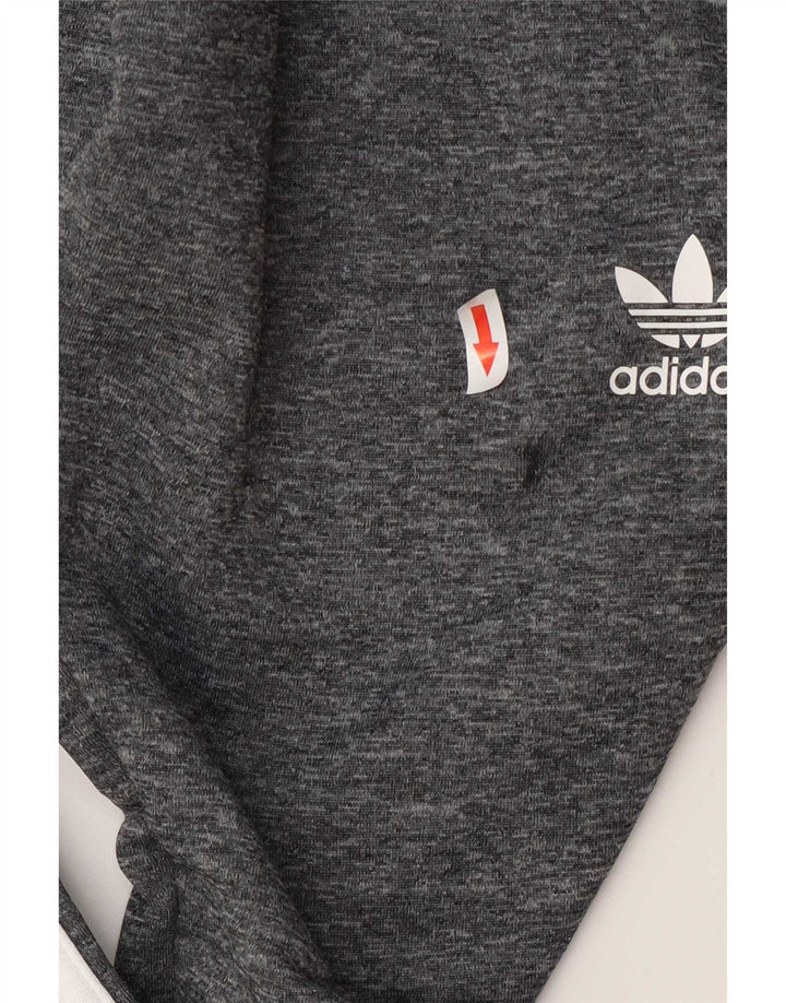 Damskie spodnie dresowe Adidas Joggers UK 12 Średni szary poliester