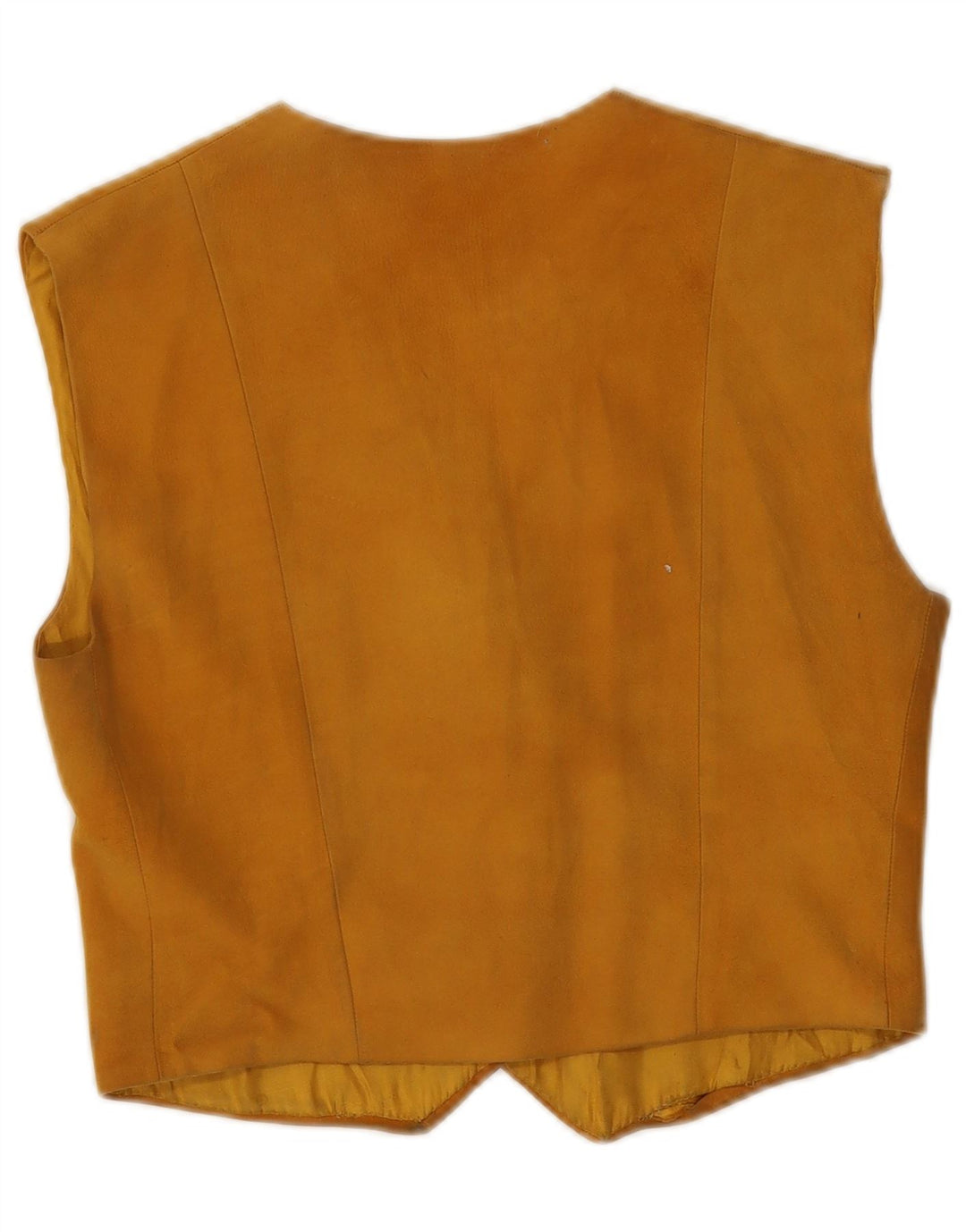 Zamszowa kamizelka damska Vintage UK 8 Small Beige