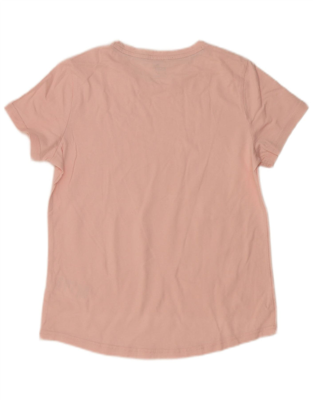 PUMA Womens T-Shirt Top UK 14 Medium Pink Cotton