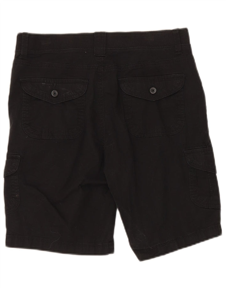 Damskie szorty cargo Lee o swobodnym kroju US 8 Medium W30, czarne, bawełniane