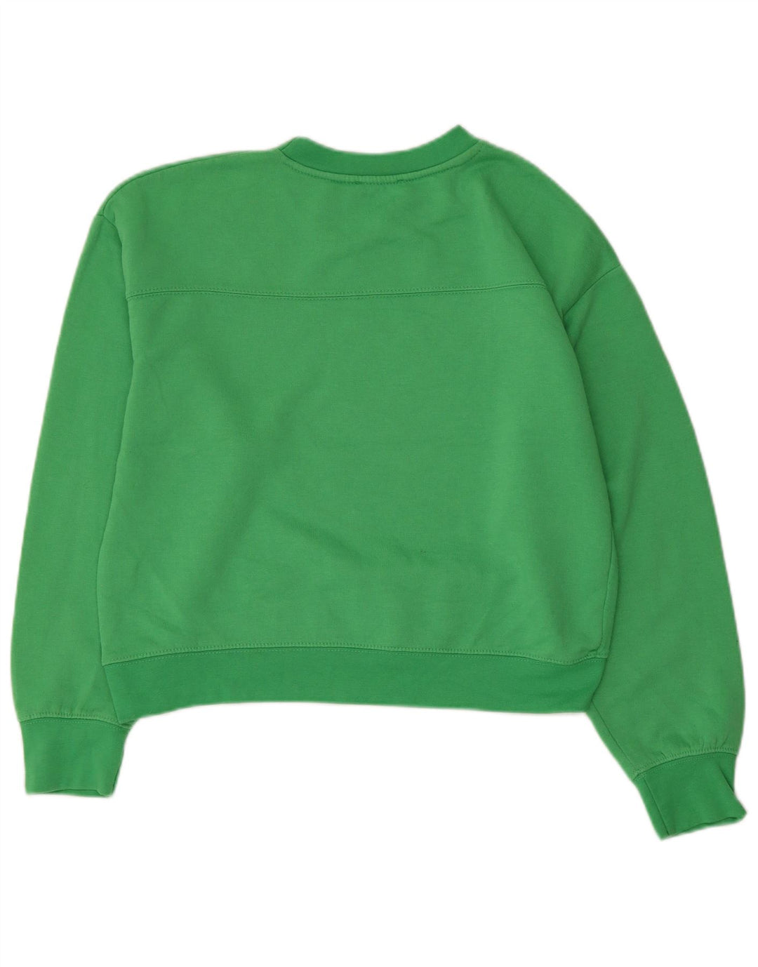 Damski sweter typu Crop Bluza Zara UK 14, średni zielony poliester