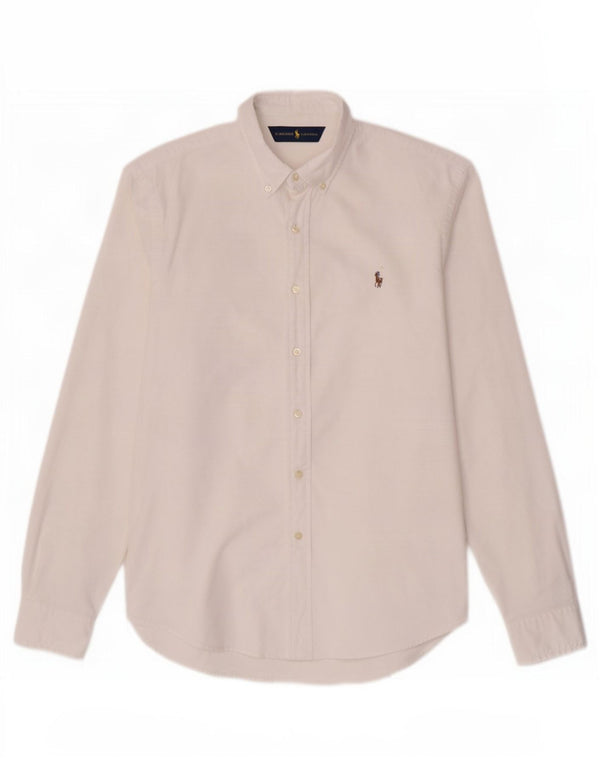 Koszula męska Ralph Lauren Stretch Oxford Slim Fit, duża, biała