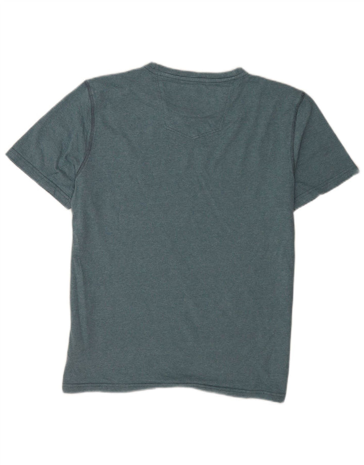T-shirt męski Fat Face, duży, zielony, bawełniany