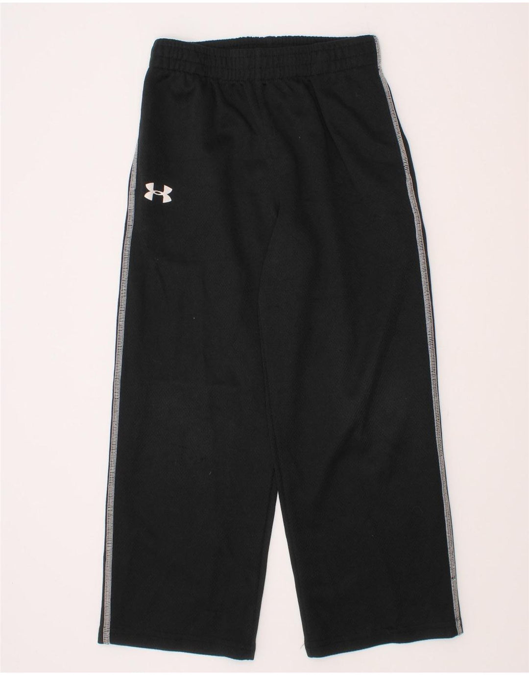Chłopięce spodnie dresowe z grafiką Under Armour 5-6 lat, czarny poliester