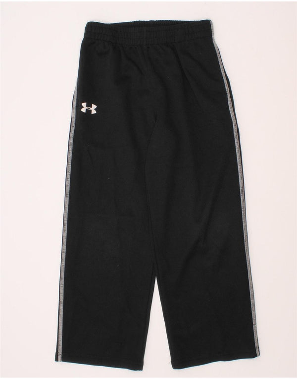 Chłopięce spodnie dresowe z grafiką Under Armour 5-6 lat, czarny poliester
