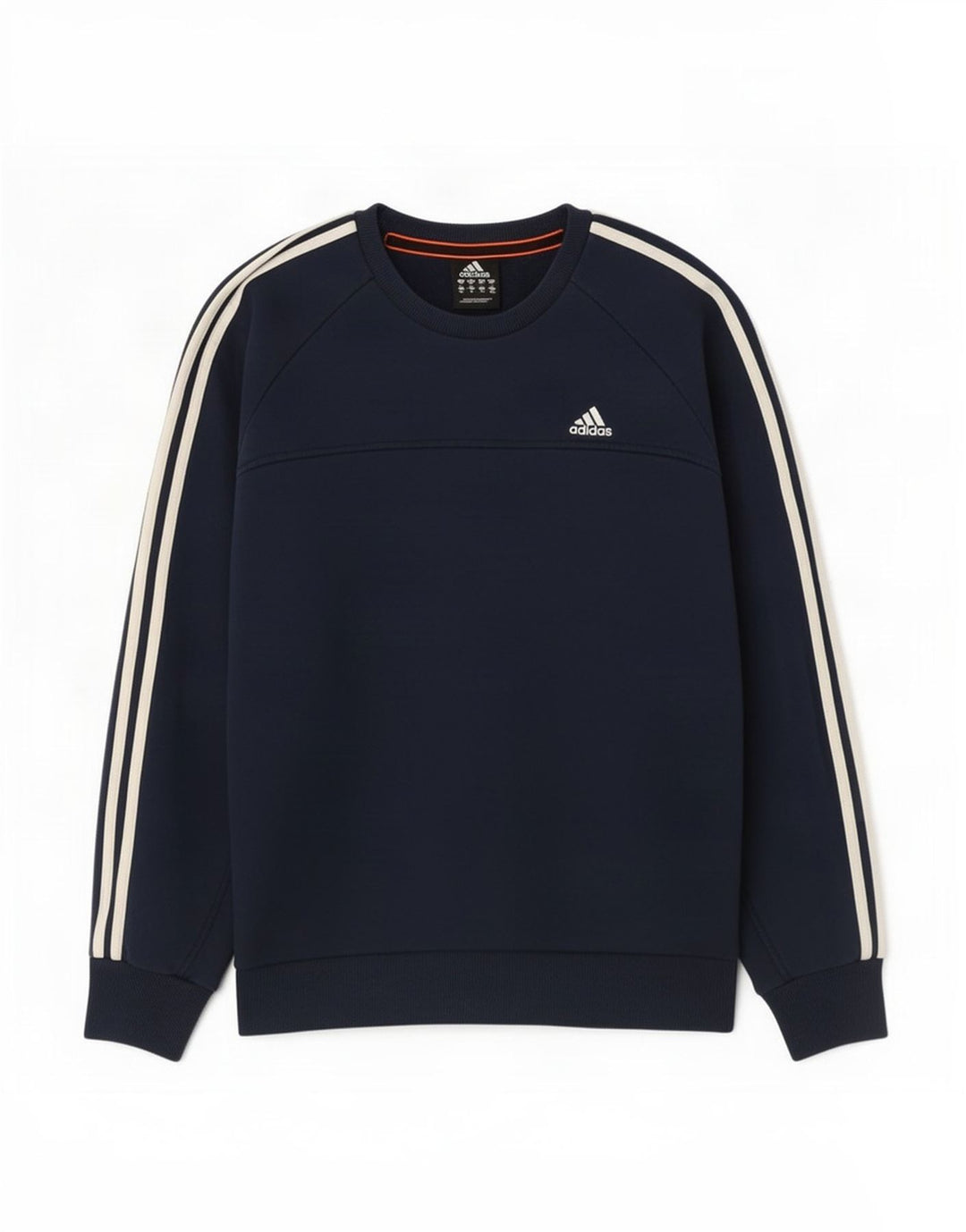 Adidas Męska Bluza Sweter Średni Granatowy Bawełna