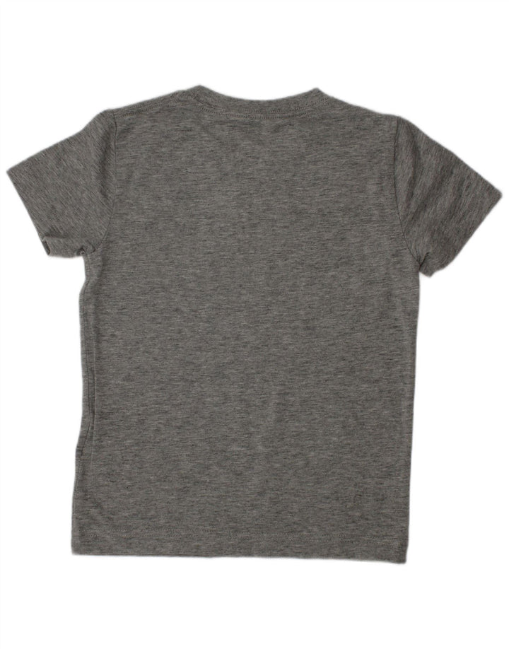 Converse Chłopięcy T-shirt z grafiką, 5-6 lat, średnioszary, bawełniany