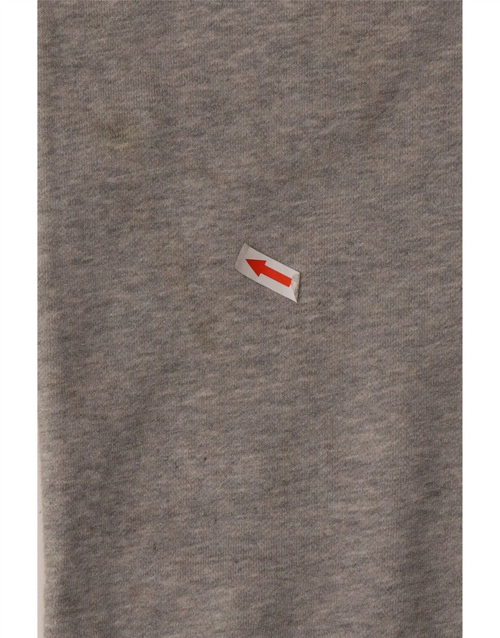 Męskie spodnie dresowe Nike, małe, szare, bawełniane