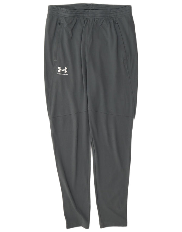Męskie spodnie dresowe Under Armour, duże, szare, z poliestru