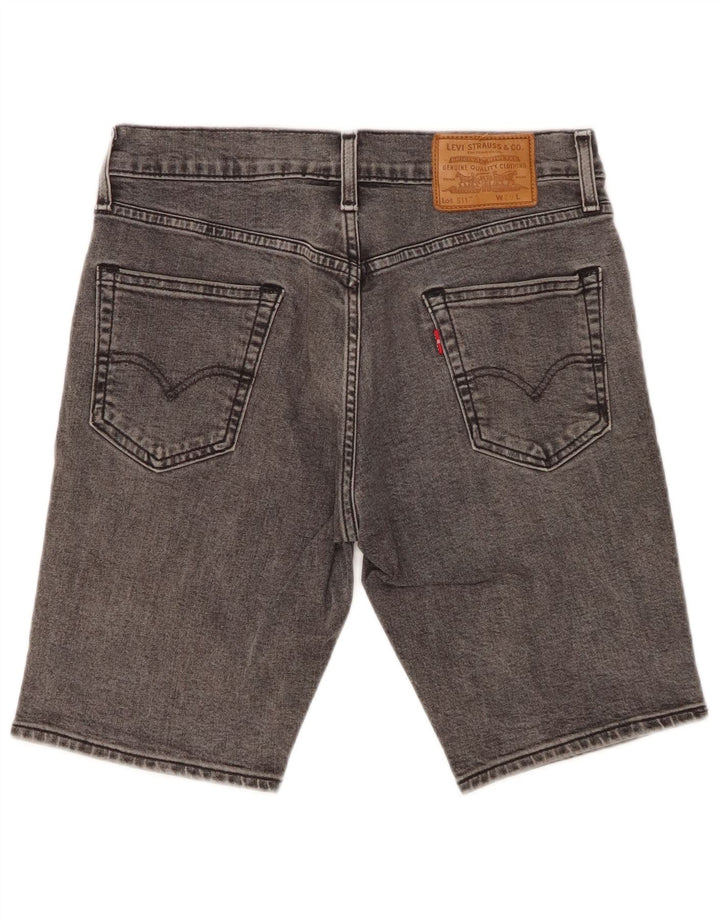 Męskie spodenki jeansowe LEVI'S 511 W29 Średnioszare, bawełniane