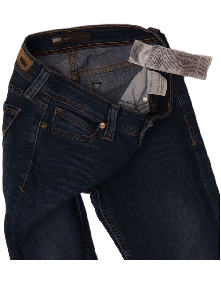 Damskie legginsy Levi's Bootcut W26 L29 Niebieska bawełna