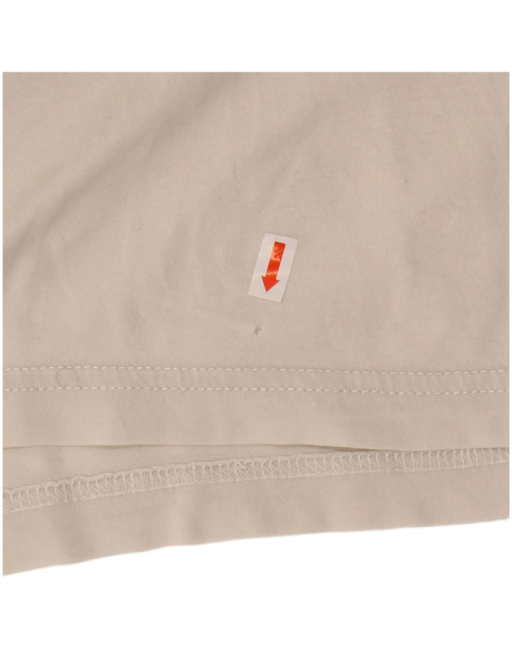 Męski T-shirt TOMMY HILFIGER z grafiką, średni biały