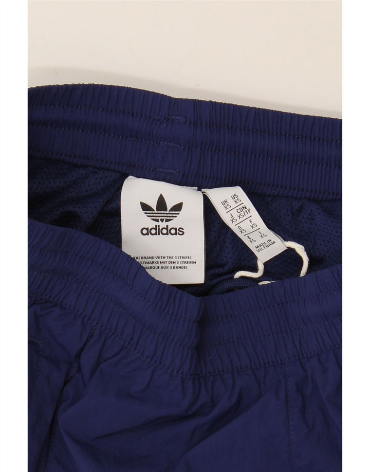 ADIDAS Mens Tracksuit Trousers Joggers XS Navy Blue Polyester Vintage Adidas and Second-Hand Adidas from Messina Hembry 