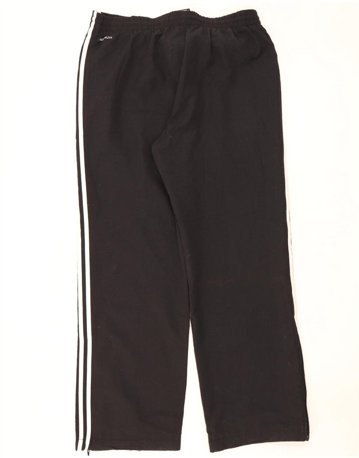 Męskie spodnie dresowe Adidas Clima 365, duże, czarne, poliestrowe