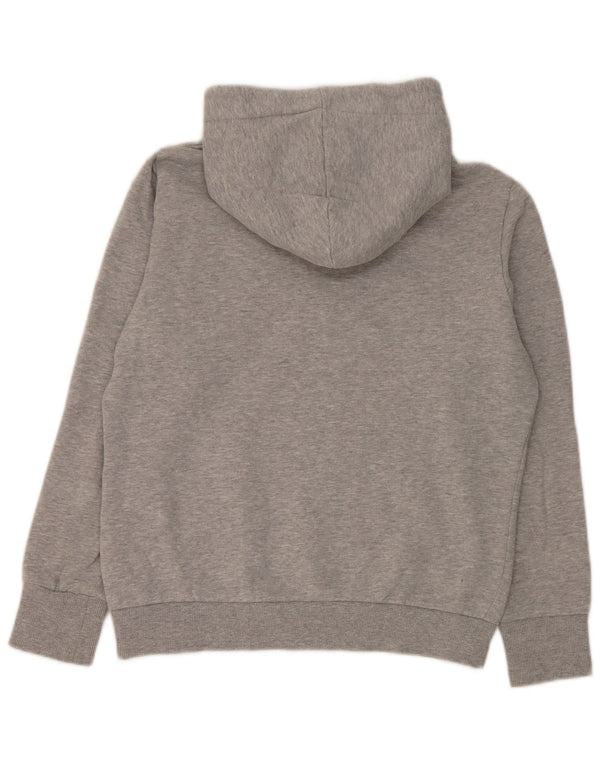 Damski sweter z kapturem Superdry, UK 12, średnioszary, bawełniany