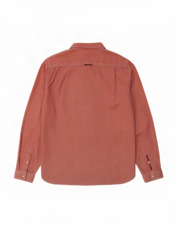 Koszula męska Superdry 2XL, bawełniana czerwona kratka