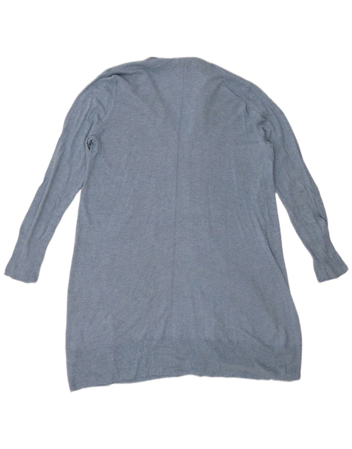 Damski sweter rozpinany z długim rękawem CHAPS, UK 16, duży, niebieski, bawełniany
