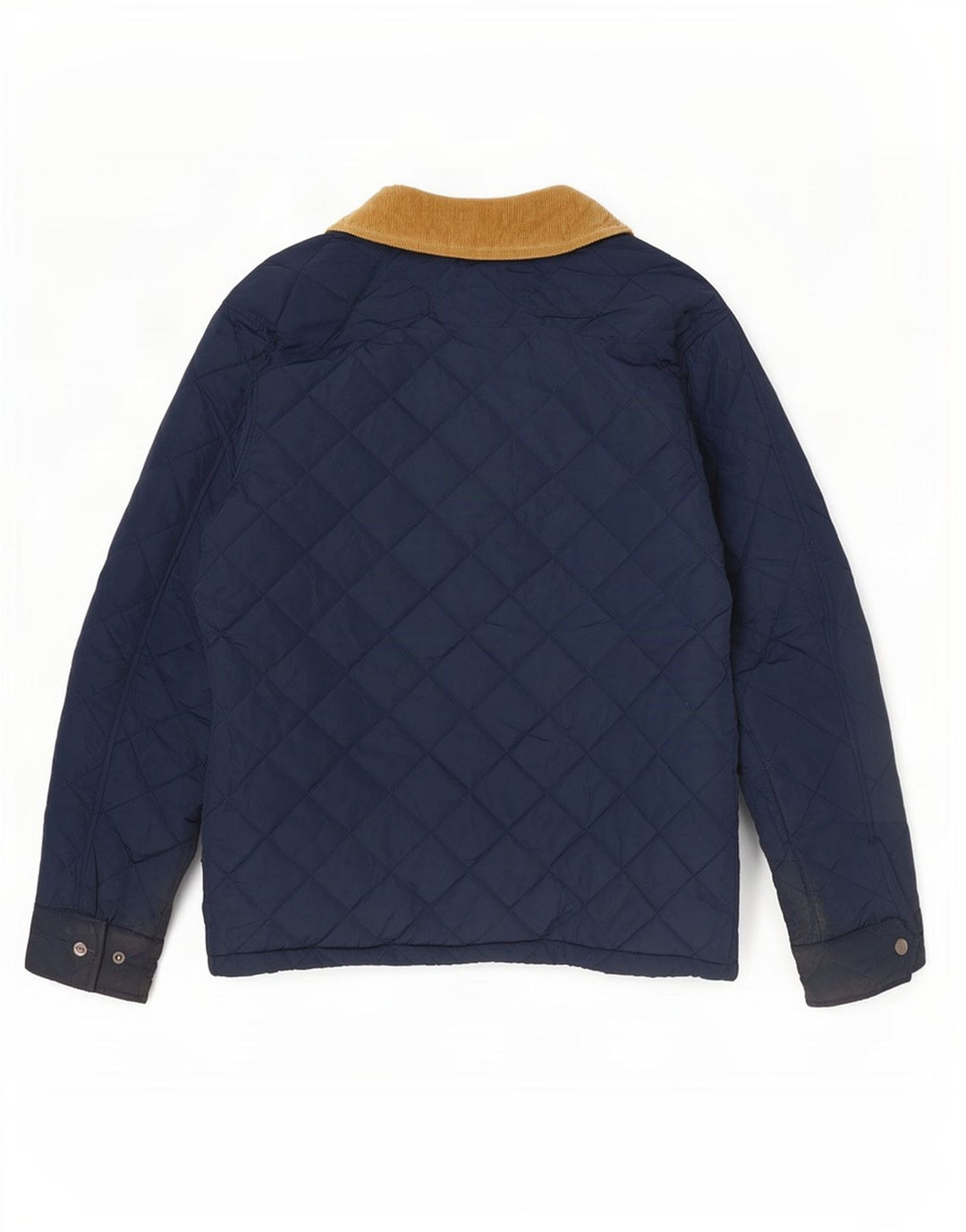 Crew Clothing Męska pikowana kurtka UK 36, mała, granatowa, poliestrowa