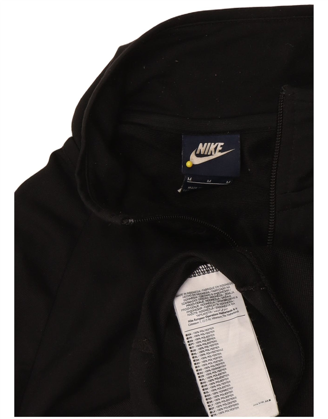 Damska bluza dresowa Nike UK 14, poliester w kolorze średniej czerni