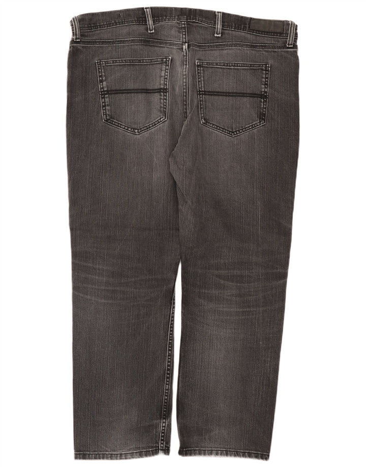 Męskie jeansy Marks & Spencer Regular Straight W40 L29 Czarne bawełniane
