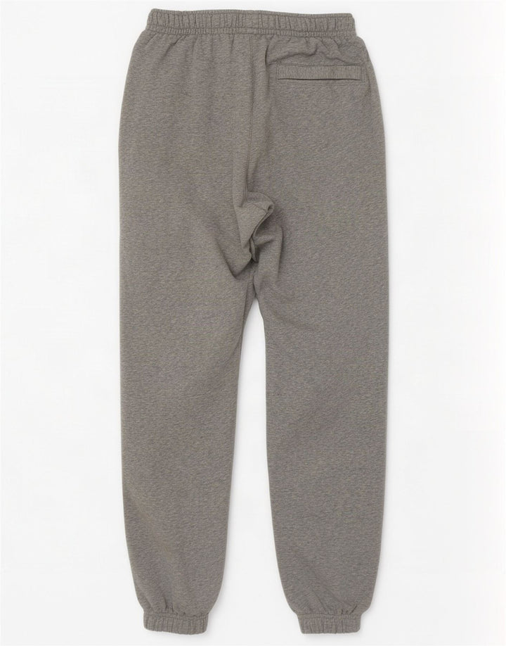 Męskie spodnie dresowe Nike, małe, szare, nakrapiane, bawełniane