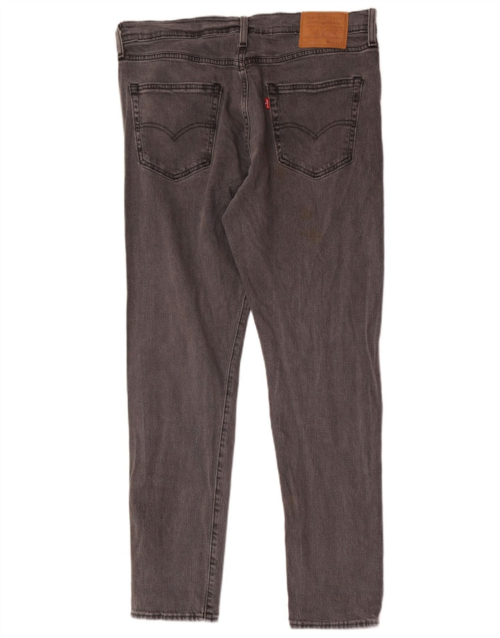 Męskie jeansy Levi's 512 Slim Tapered W34 L32 Szara bawełna