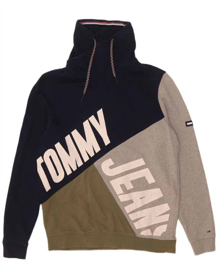 Męska bluza z grafiką Tommy Hilfiger XL, wielokolorowa, z blokami kolorów