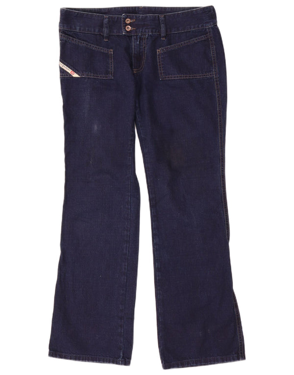 Damskie jeansy Bootcut Diesel W31 L31 Granatowe, bawełniane