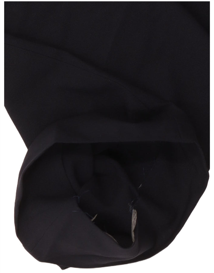 Męskie spodnie typu chino Regular Marks & Spencer W42 L30 Granatowy poliester